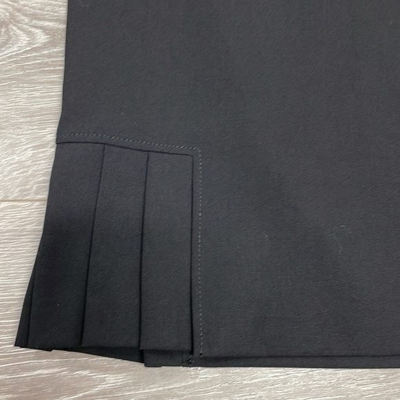 Tahari Arthur Levine Julie Pencil Skirt Side Hem Pleats 6P - Picture 7 of 13